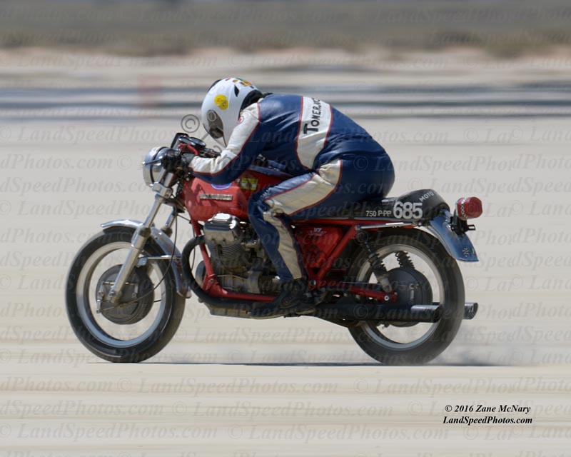 Moto Guzzi at El Mirage