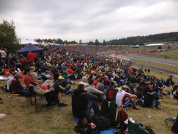 Brno Race track Saturday practice before the GP