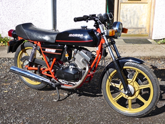 Ready for MoT, 1979 Morini 125H