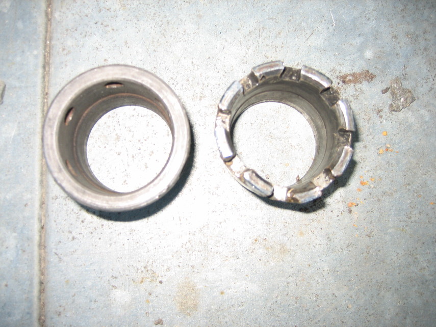 Ex nut outer ends